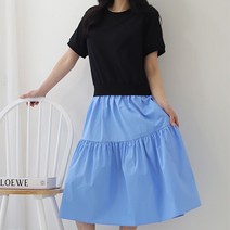 안다로미 코디가 필요 없는 페이크 원피스