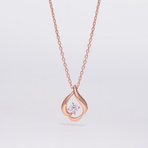 안나캐럿 여성용 벨루스 14K 목걸이 ANS0376QRL + 쇼핑백