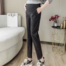 지앤와이 코듀로이 일자 임부 팬츠