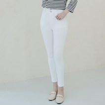 타운클로 여성용 투버튼 허리스판 스키니진 P1617