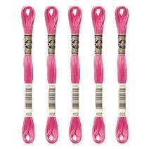 브랜드얀 DMC 25번 면사 자수실 5p, 602번, 8m, 5개