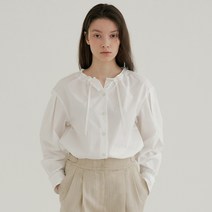 블랭크공삼 cotton string blouse