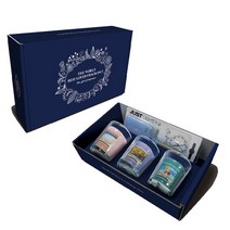 양키캔들 보티브 3종 + 유리홀더 3p + 미니 롱 라이터 선물세트 L, 랜덤발송