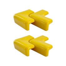 아이손 에어쿠션 코너보호대 중형, 노랑, 4개