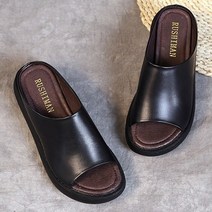 여성용 통굽 컴포트 키높이 슬리퍼 사무실 6cm VR_998