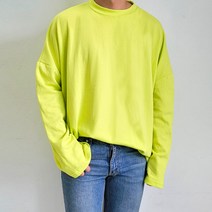 제이에이치스타일 남성용 망토 박스 가오리 긴팔 티셔츠 JHROK432