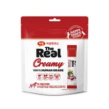 하림더리얼 강아지 크리미 오리 앤 닭가슴살 파우치 10g x 25p, 오리+닭고기 혼합맛, 1개