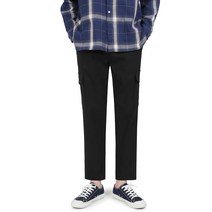 다꾸앙 남성용 밴딩 카고 면 바지 D02K4_pc2549