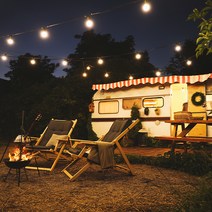 스트링라이트 전등선 10소켓 10m + 벌브 10W 10p + 갓 10p 세트, 블랙(소켓), 전구색(벌브), 화이트(갓)