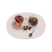 엘로니 파파 에그 실리콘 테이블 매트, 베이지, Mini(300 x 202mm)