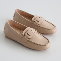 단골언니 여성용 브릴레 드라이빙 가죽 로퍼