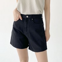 플랜데이 여성용 데일리 난스판 코튼 기본 여유핏 반바지