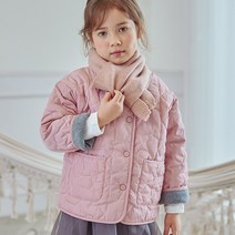 위시키즈 아동용 별 누빔 양면 점퍼