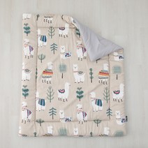 보떼하우스 통째로 빨아 쓰는 95도 모달 낮잠차렵이불, 인디라마