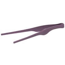 키친팩토리 파스텔 프리미엄 실리콘 핀셋집게 30cm, 버건디, 1개