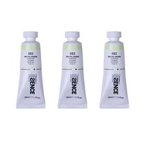 신한에쎈스 아크릴 컬러 물감 Tube A 시리즈 파스텔 그린 3p, 1색, 50ml