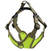 이지워크 X형 패턴 앞섬방지 하네스, 그린