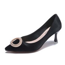 몬드스팟 여성용 피코 진주 큐빅 믹스 스틸레토힐 7cm YT_RB749_AY