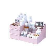 앤티스 풀메이크업 화장품 정리함 핑크 M, 1개