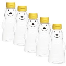 플라라 곰돌이 소스통 소, 180ml, 5개