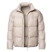 언탭트 남성용 울트라 경량 라이트 숏패딩 점퍼