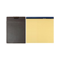 OXFORD 리갈패드 A4 40매 10p + 가죽보드 A4 세트, 노랑(리갈패드), 랜덤발송(가죽보드), 1세트
