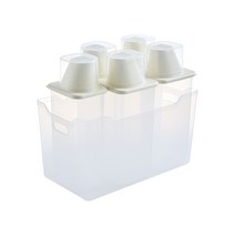 이지앤프리 이지킵 모던 다용도 잡곡용기 1200ml x 5p   트레이 중 세트 IVORY A, 1세트