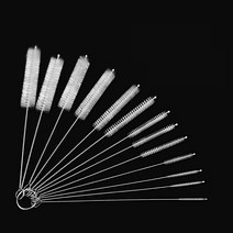 아뚜 멀티 스테인리스 클리닝 다용도 빨대 세척솔 13종 세트, 1세트, 화이트