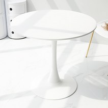 영가구 안나 원형 테이블 80 x 80 cm, 화이트
