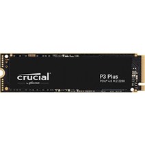 마이크론 Crucial P3 PLUS M.2 2280 NVMe SSD, 1024GB