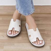 지쎄 여성용 제이슈 양가죽 꼬모 뮬 슬리퍼 3cm