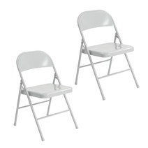 듀코 접이식 의자 - 2P 라이트그레이 2개