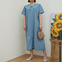 후니네 신디 빅사이즈 임산부 롱 원피스