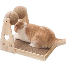 고양이 파밀리아 펫 스크래쳐, 우드, 1개