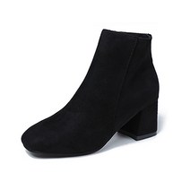 여성용 데일리로 신기 좋은 심플 베이직 벨벳 첼시부츠