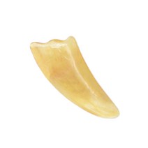 물소뿔 백각 괄사 마사지 삼각, 1개