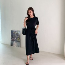 여성용 어즈네 썸머 스트랩 롱 원피스 OPS7667K24