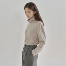 베이직하우스 사카리바 터틀넥 티셔츠 LWTS7101