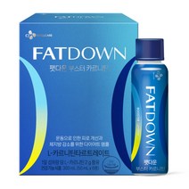 CJ 팻다운 부스터 카르니틴 6p, 50ml, 6병