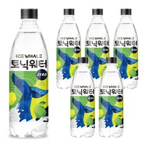 광동제약 아이스웨일 토닉워터 제로, 500ml, 6개