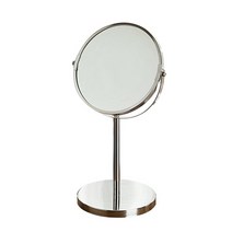 세뇨르킴 탁상용 화장대 거울 18.9cm, 실버