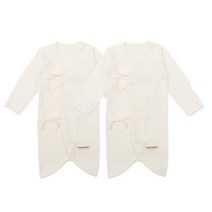 도담도담오가닉 유아용 배냇 슈트 2p