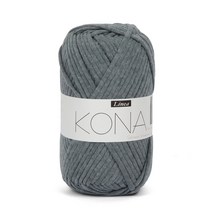 브랜드얀 코나 뜨개실, 305 멜란지청그레이, 1개