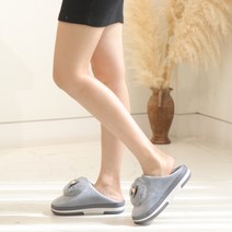 여성용 슈벨 겨울 방한 홈 라콜라 실내화