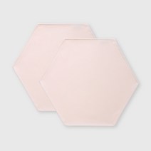 마리벨 방수 테이블매트 2p, 40 x 35 cm, 핑크