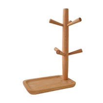 히즈플랜 우드 차키 악세사리 행거, C 타입, 1개