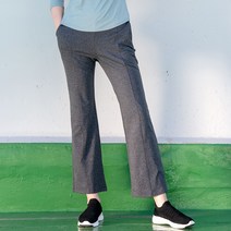 뒤란 여성용 루사 기모 부츠컷 트레이닝 팬츠 DBF1W-9014