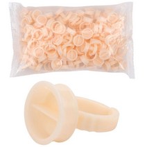 타이탄 속눈썹 연장 반영구 시술 트레이 반지 링 대 100p, 1개