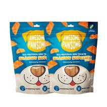 어썸포썸 강아지 킹연어 슈프림 트릿 간식 85g, 연어맛, 2개