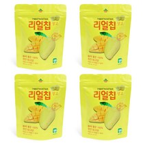 산마을 리얼칩 망고, 20g, 4개